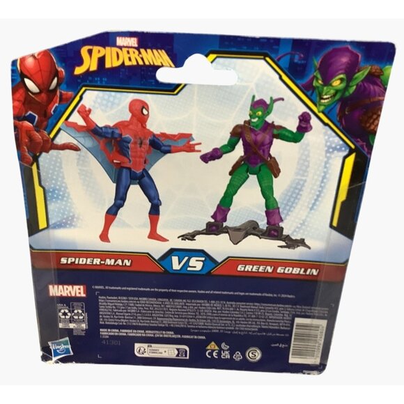 Spider-Man Vs Green Goblin Marvel Figures Epic Hero Series 4" Action Figures - Picture 2 of 4